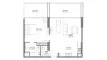 1 dormitorio Apartamento plano «TYPE A2», Safa Parkview
