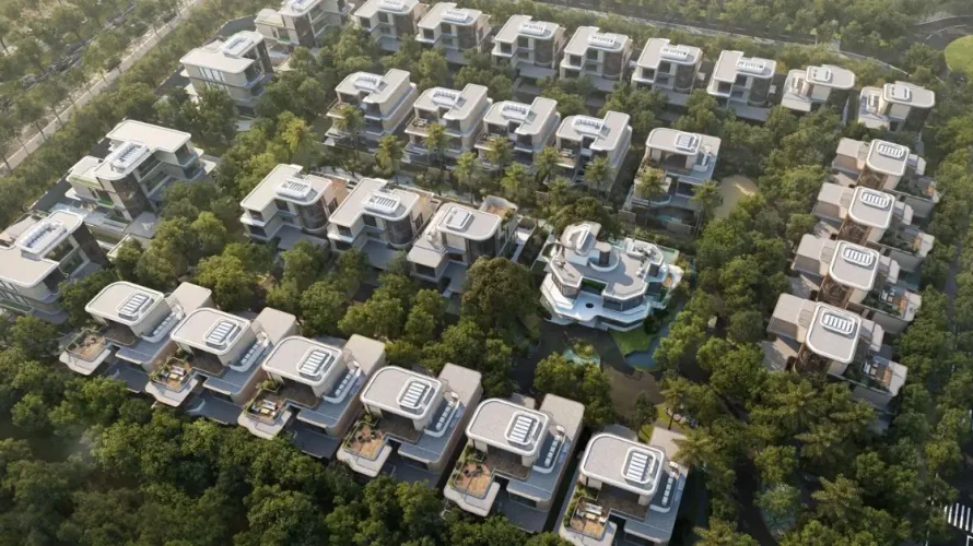 Villa de 4 dormitorios en Jumeirah Village Circle, UAE No. 2179