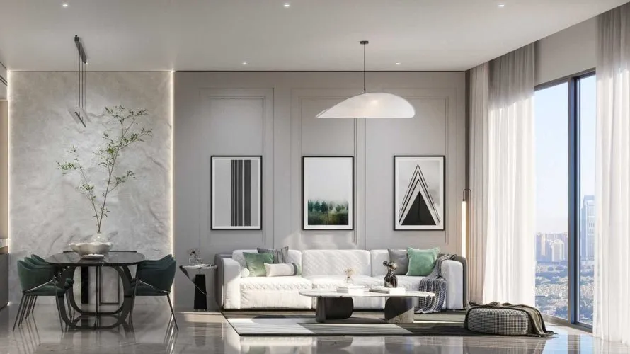 Apartamento de 2 dormitorios en SAMANA LAKE VIEWS 2 Dubai Production City (IMPZ), UAE No. 3911