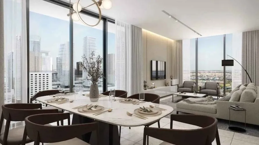 Apartamento de 3 dormitorios en Selene Beach Residences  No. 4700 № 1