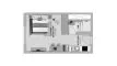 Estudio Apartamento plano «STUDIO», Yas Living