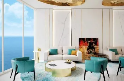 Apartamento de 1 dormitorio en OCEANZ Maritime City, UAE No. 3299