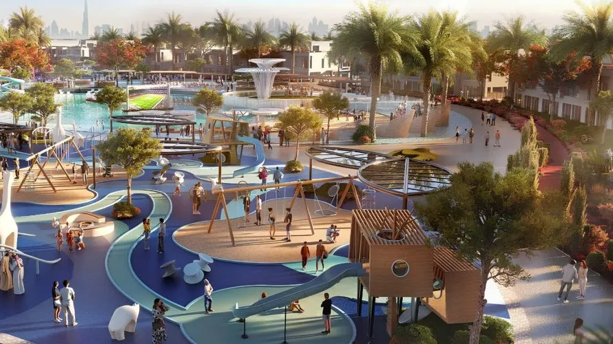 Apartamento de 2 dormitorios en Riverside Views - Capri 1 Dubai, UAE No. 4581 № 4