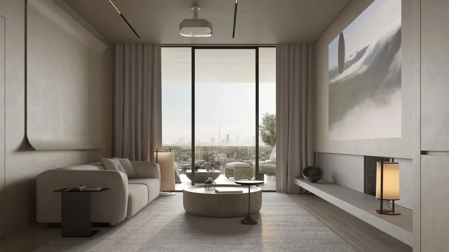 Apartamento de 1 dormitorio en KETURAH RESERVE APARTMENTS Meydan, UAE No. 3555