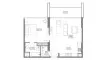 1 dormitorio Apartamento plano «TYPE A1», Safa Parkview