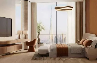Apartamento de 2 dormitorios en Binghatti Skyflame Majan, UAE No. 5875