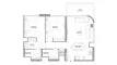 2 dormitorios Apartamento plano «2BR», Pristine Beach Residences