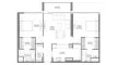 2 dormitorios Apartamento plano «2BR», The Gate 6