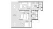 2 dormitorios Apartamento plano «TYPE B», Sila