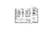 2 dormitorios Apartamento plano «TYPE 01», Golf Vale