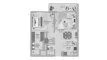 1 dormitorio Apartamento plano «TYPE 1BR», The Wilds Residences