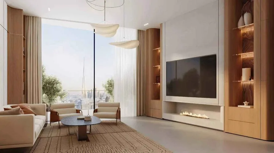 Apartamento tipo estudio Estudio en Binghatti Skyflame Majan, UAE No. 5868 № 1