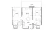 2 dormitorios Apartamento plano «2BR», Pristine Beach Residences