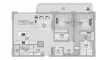 2 dormitorios Apartamento plano «2BR», Fahid Beach Residences