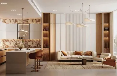 Apartamento de 2 dormitorios en Binghatti Skyflame Tower 02 Majan, UAE No. 7071