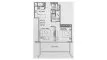 1 dormitorio Apartamento plano «TYPE 03», Vision Iconic