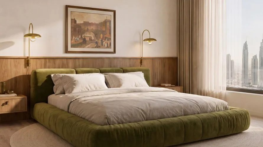 Apartamento de 4 dormitorios en Verso by Reportage Nadd Al Sheba, UAE No. 6769
