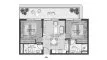 2 chambres Appartement plan d'étage «TYPE A4», ELO 3