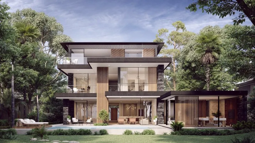 Villa de 4 chambres à Tilal Al Ghaf, UAE No. 1867 № 3