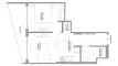 1 chambre Appartement plan d'étage «TYPE B VARIANT 1», The Eden