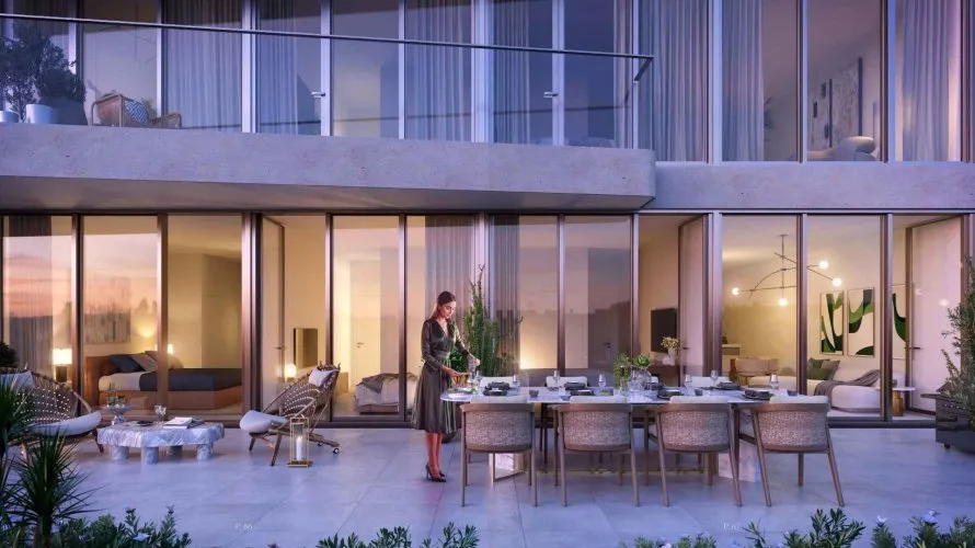 Appartement de 3 chambres à ELEVE Downtown Jebel Ali, UAE No. 3749