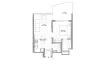 1 chambre Appartement plan d'étage «1BR», Aquamont