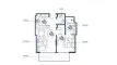 1 chambre Appartement plan d'étage «TYPE 1A», ADEBA AZIZI RESIDENCE