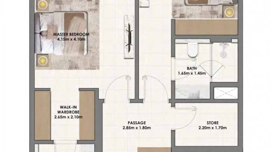 Appartement de 3 chambres à Parkwood Dubai Hills Estate, UAE No. 4273 № 1