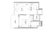 1 chambre Appartement plan d'étage «1BR», Pierside Marina Residences