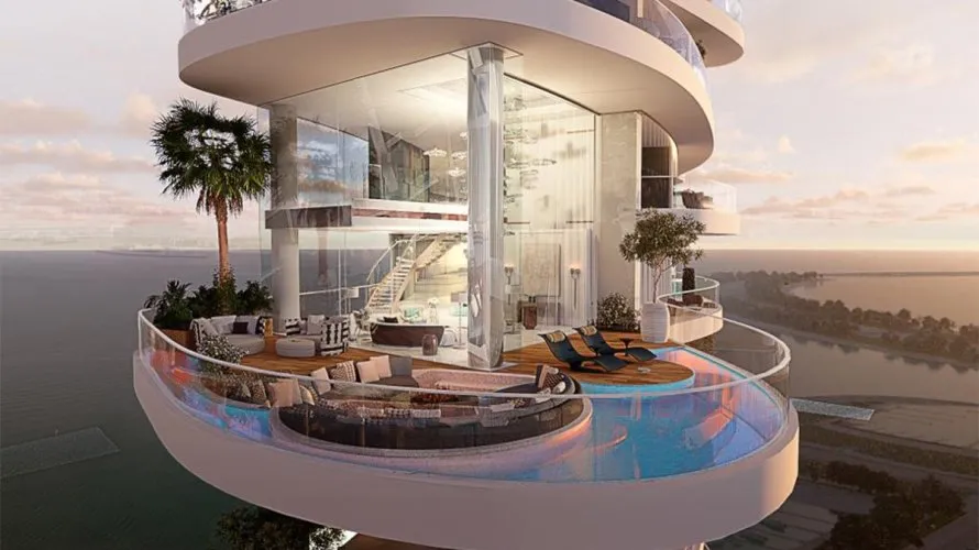 Appartement de 3 chambres à Dubai Harbour, UAE No. 2044 № 1