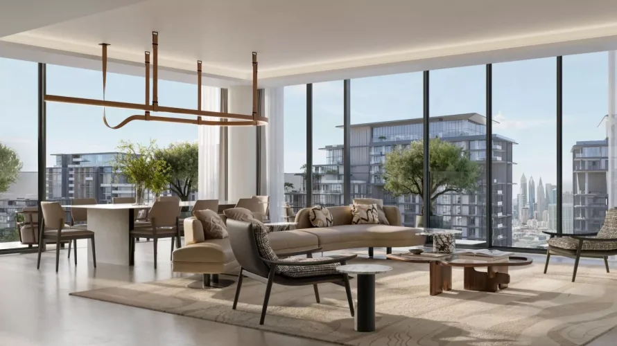 Appartement de Studio à Dubai, UAE No. 2217 № 1