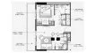 1 chambre Appartement plan d'étage «1BR», BEACH OASIS 2