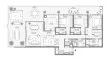 3 chambres Appartement plan d'étage «TYPE C+», Palm Central Private Residences