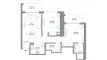 2 chambres Appartement plan d'étage «TYPE B», 310 RIVERSIDE CRESCENT