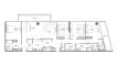 4 chambres Appartement plan d'étage «4BR», The Gate 4