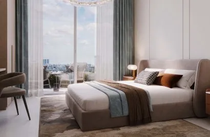 Appartement de 1 chambre à Azizi Lina Downtown Jebel Ali, UAE No. 4745