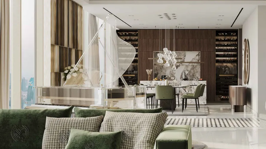 Appartement de Studio à Dubai Marina, UAE No. 2126 № 1