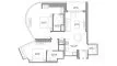 2 chambres Appartement plan d'étage «2BR», Skyvue Spectra