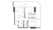 2 chambres Appartement plan d'étage «TYPE 2», Binghatti Hillviews