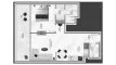 1 chambre Appartement plan d'étage «1BR», Timez