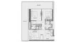 2 chambres Appartement plan d'étage «TYPE 1», Binghatti Titania