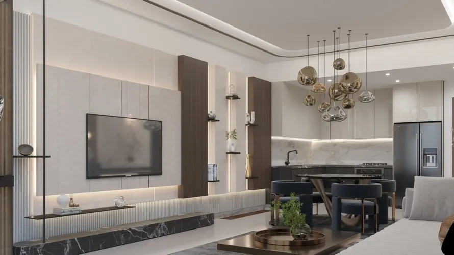 Appartement de 1 chambre à Samana Barari Lagoons Majan, UAE No. 4185 № 3