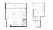 1 chambre Duplex plan d'étage «TYPE H», IL TEATRO