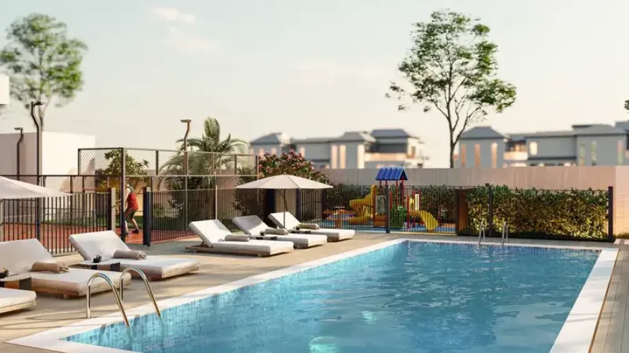 Maison de ville de 4 chambres à Dubai Lifestyle City, UAE No. 2080 № 1