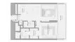 1 chambre Appartement plan d'étage «TYPE 1A», Jumeirah Residences Emirates Towers