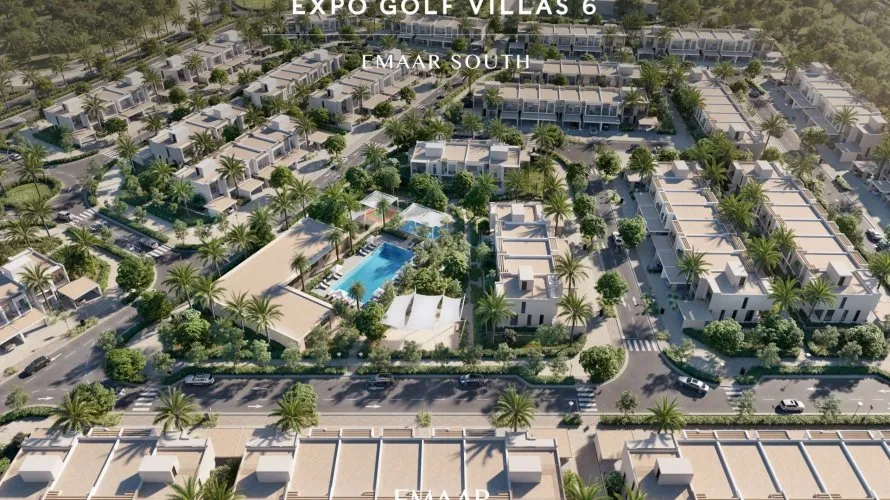 Villa de 4 chambres à EMAAR South, UAE No. 1896 № 1