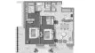 2 chambres Appartement plan d'étage «TYPE B», SAMA YAS