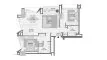 2 chambres Appartement plan d'étage «2BR», DESIGN QUARTER AT D3
