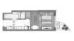 Studio Appartement plan d'étage «STUDIO», Valencia
