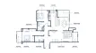 2 chambres Appartement plan d'étage «2BR», AZIZI FAWAD